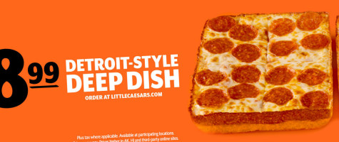 Little Caesars Pizza food