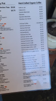 Cafe 70 Degrees menu