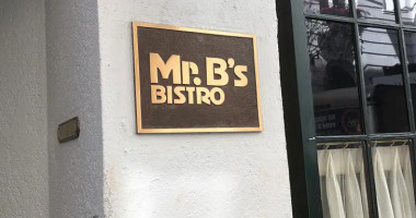 Mr. B's Bistro. food