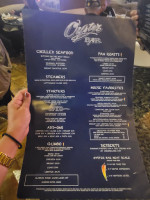 Oyster menu