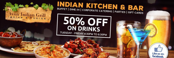 Avon Indian Grill food