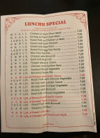 Great China menu