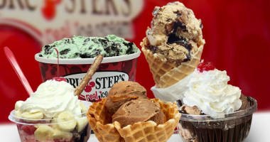 Bruster's Real Ice Cream food