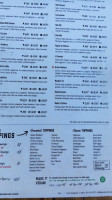 600 Degrees Pizzeria menu