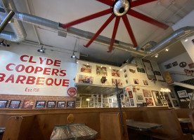 Clyde Cooper's Barbeque inside