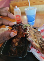 Rudy's Smokehouse food