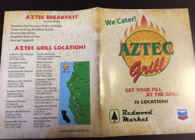 Aztec Grill menu