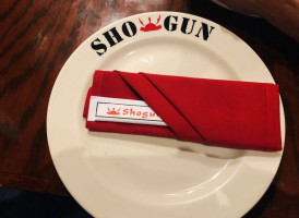 Shogun Steakhouse food