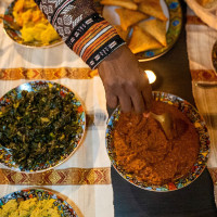 Abugida Ethiopian Cafe food