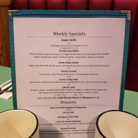 Terry Maxine's menu