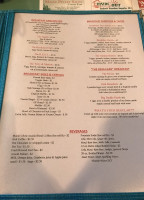 Terry Maxine's menu