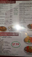 Taqueria Arandas menu