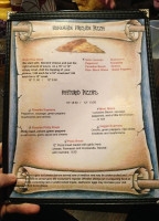 Duncan's Fireside menu