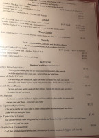 La Hacienda 21 menu