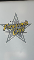 Fergusons Fountain Cafe food