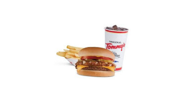 Original Tommy's World Famous Hamburgers food