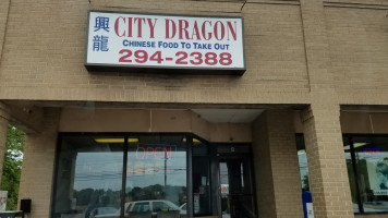 City Dragon outside