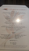 Cafe Paradisio menu