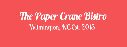 The Paper Crane food