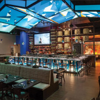 Blue Sushi Sake Grill inside