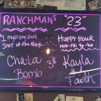 Ranchman's 23 menu