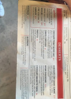 Pompieri Pizza menu