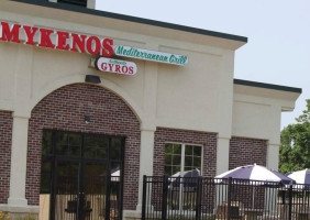 Mykenos Mediterranean Grill outside