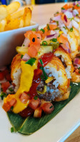 The Cowfish Sushi Burger food