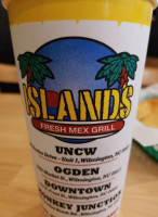 Islands Fresh Mex Grill food