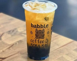 Babble Coffee Boba Tea food