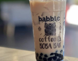 Babble Coffee Boba Tea food