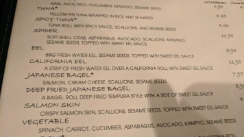 Sushi-thai Cary menu