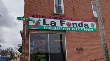 La Fonda Mexican Kitchen outside