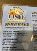 Hilton Head Diner menu