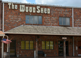 The Woodshed Steakhouse outside