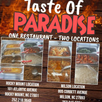 Taste Of Paradise food