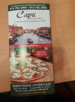 Capri Pizza More Inc inside