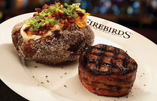 Firebirds Wood Fired Grill food