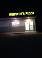 Monster's Pizza inside