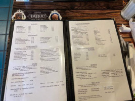 Cowboy's Corner Steakhouse Lounge menu