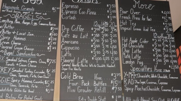 Pennycup Coffee Co. menu