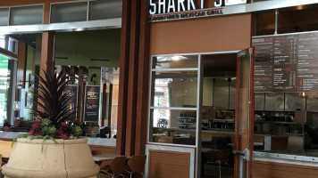 Sharky's Woodfired Mexican Grill food