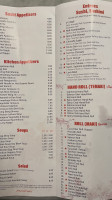 Osaka Japanese And Chinese menu