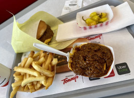 Original Tommy's World Famous Hamburgers food