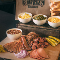 Billy Sims Bbq food