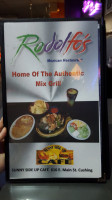 Rodolfo's Mexican food