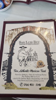 San Luis Rey Bakery menu