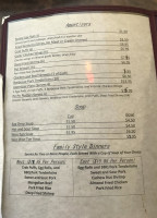 Grand Fortune menu