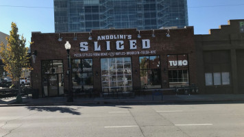 Andolini's Pizzeria Sliced Blue Dome inside