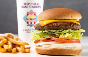 Nation's Giant Hamburgers food